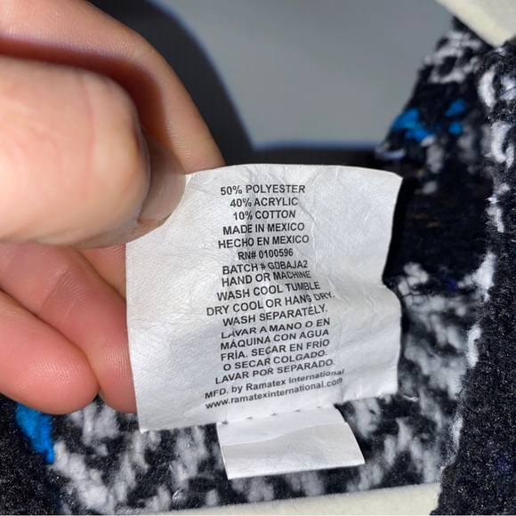 Grateful Dead Rasta Striped Drug Rug Hoodie - Picture 3 of 10